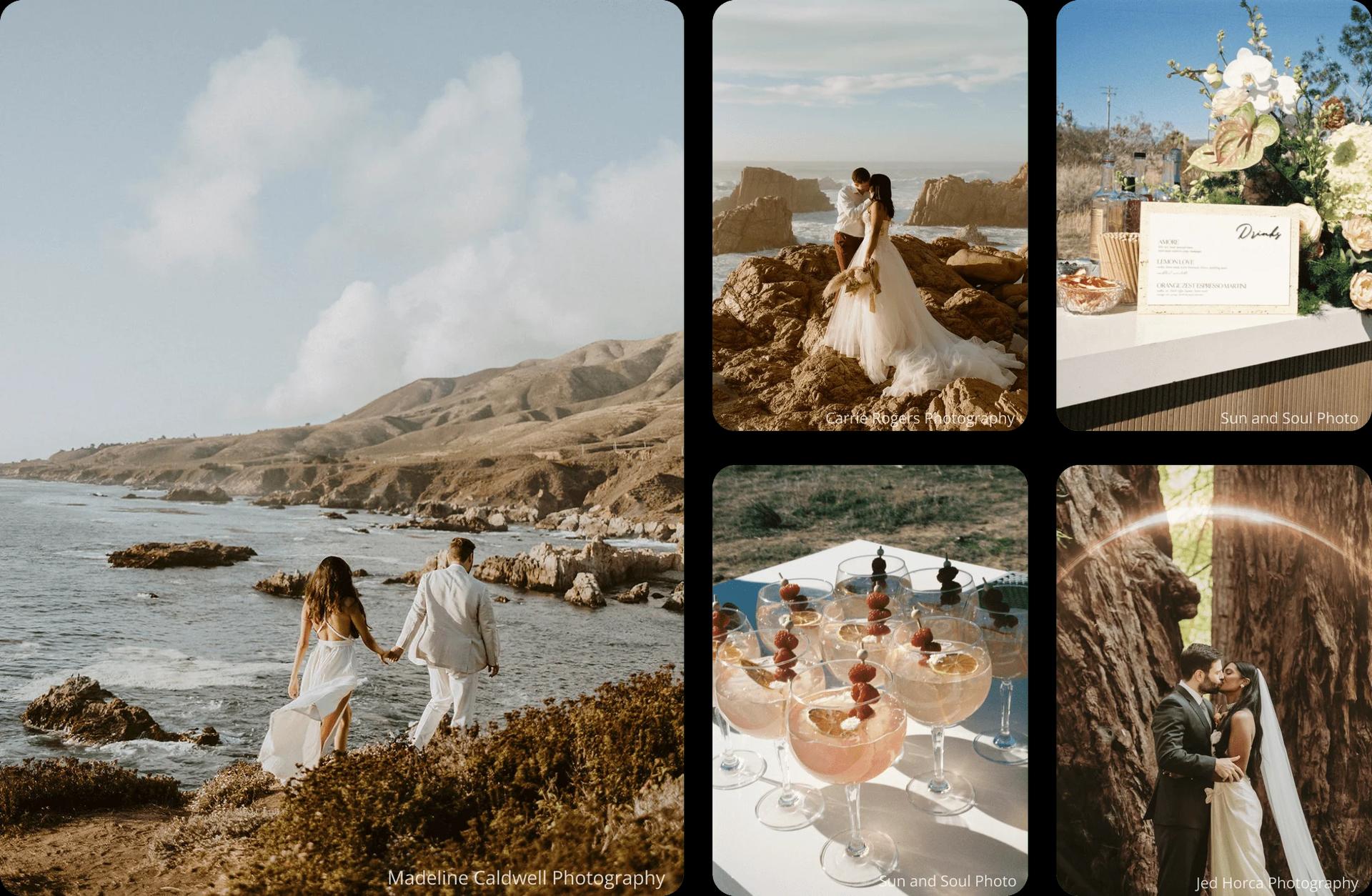 Big Sur Elopement Couple