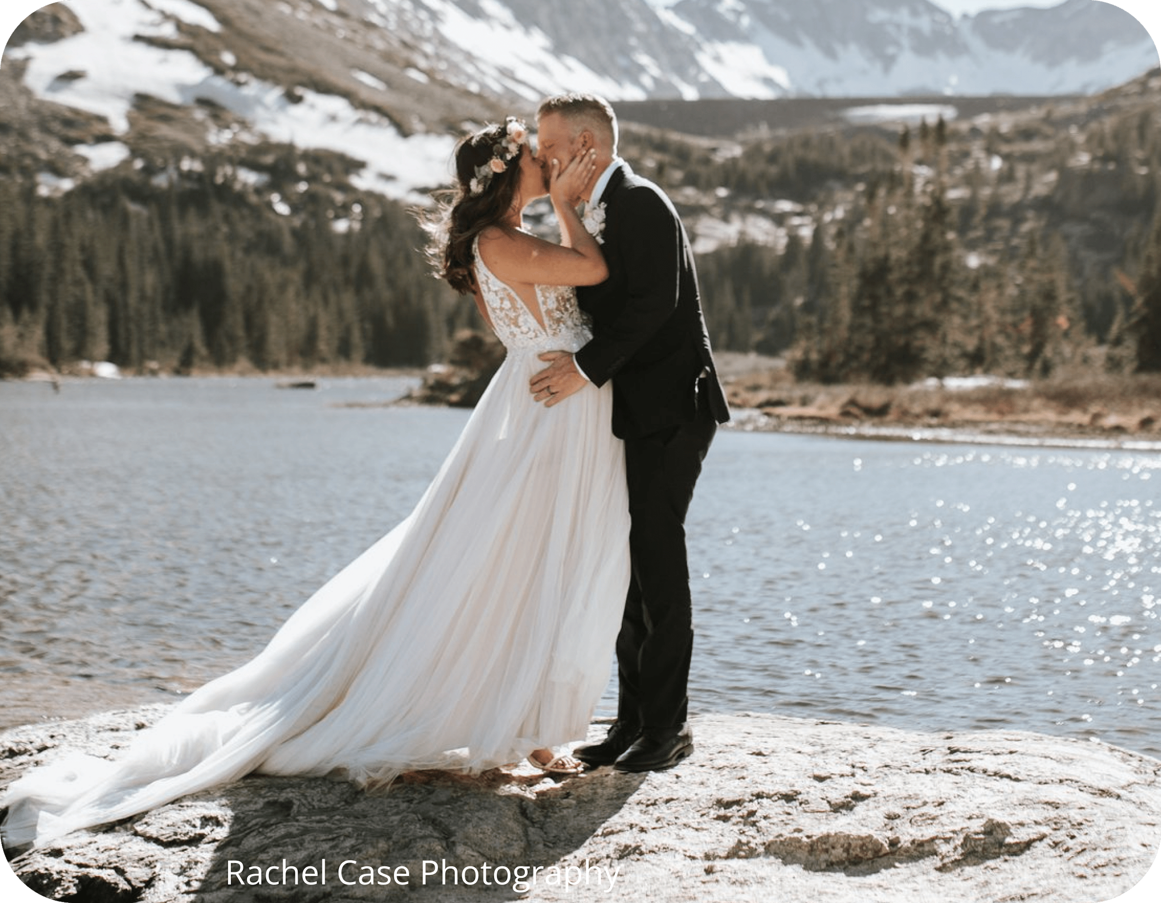 Glacier National Park Elopement Couple