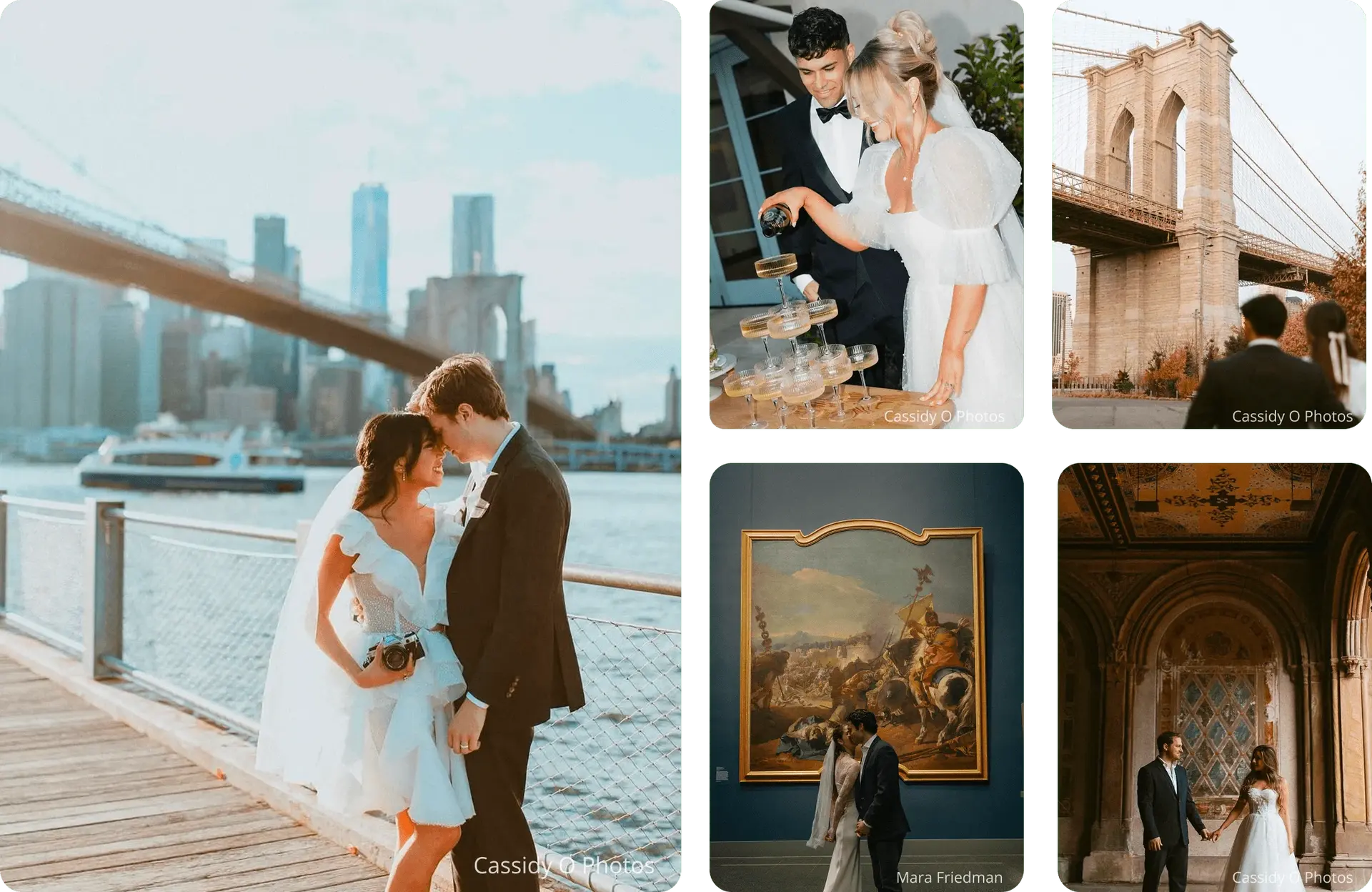 New York City Elopement Couple