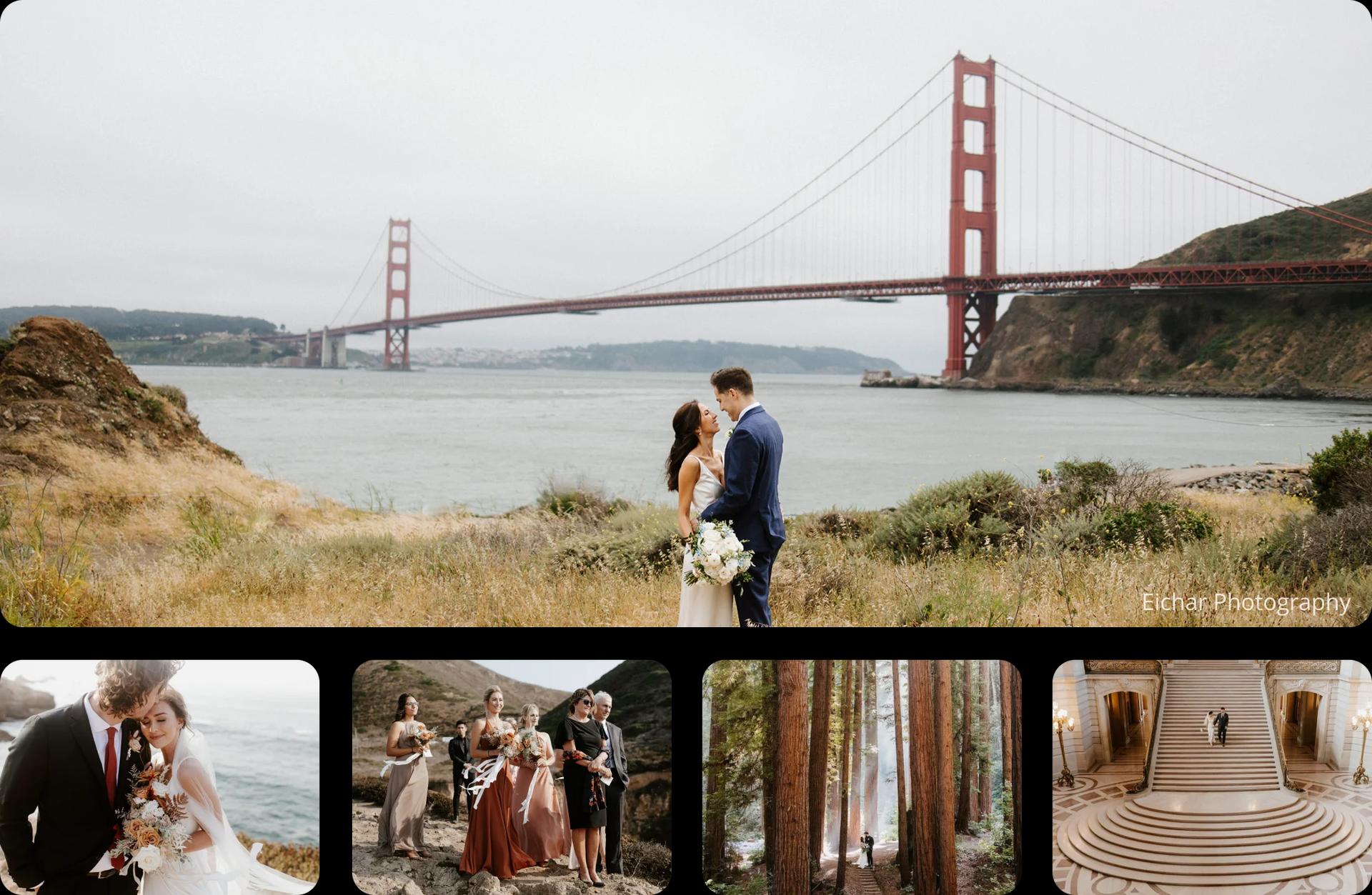 San Francisco Elopement Couple