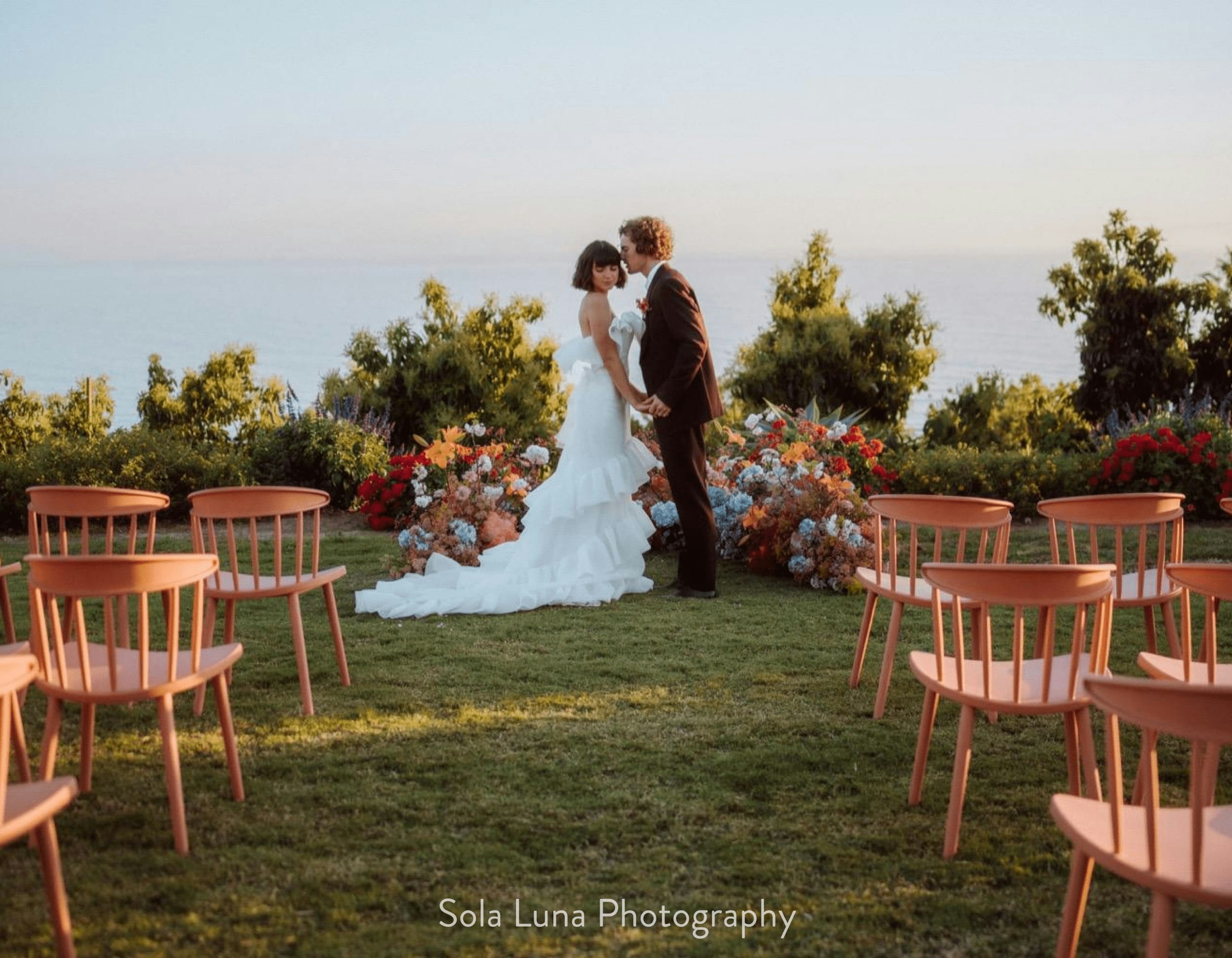 intimate wedding in Santa Barbara