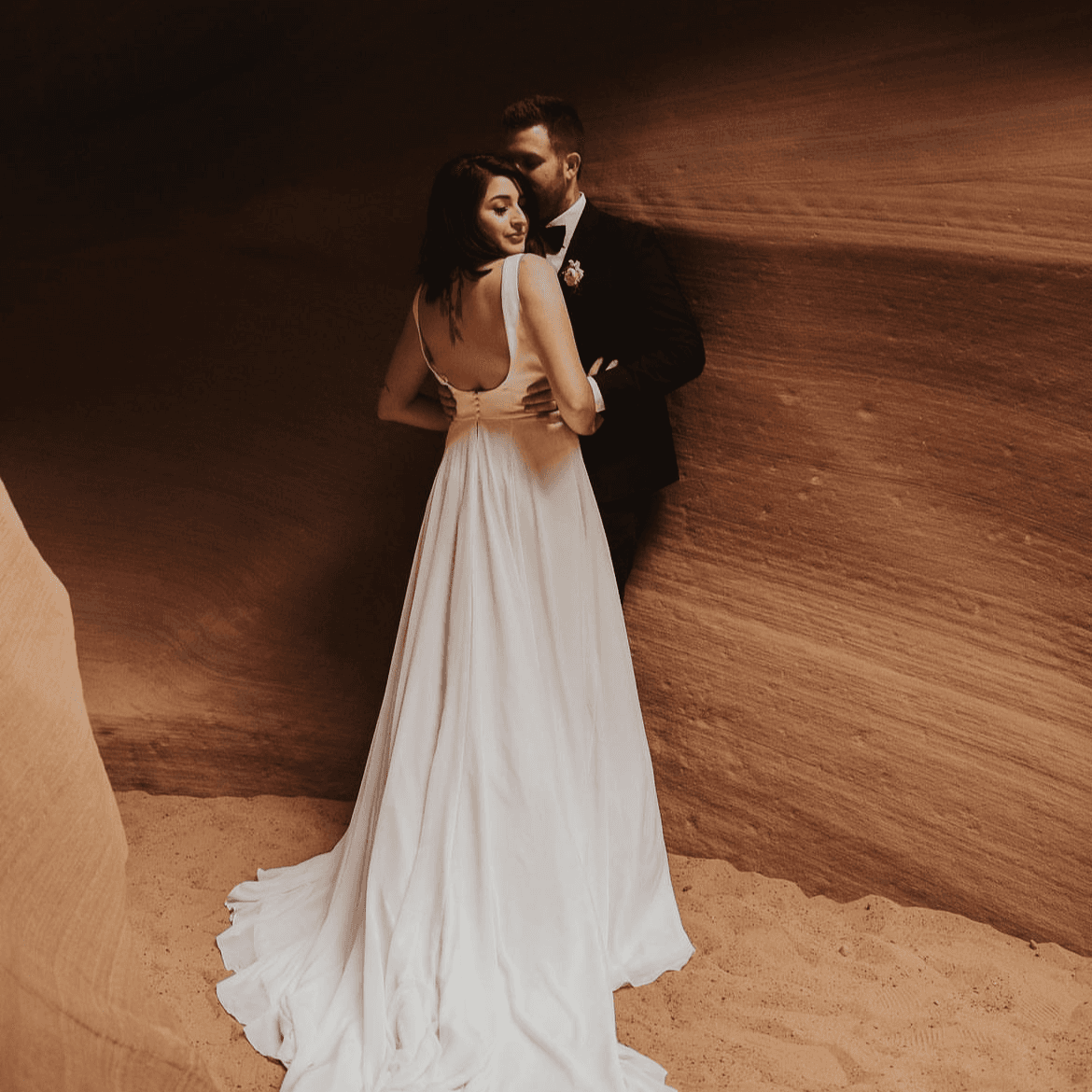 Slot Canyon Elopement 2