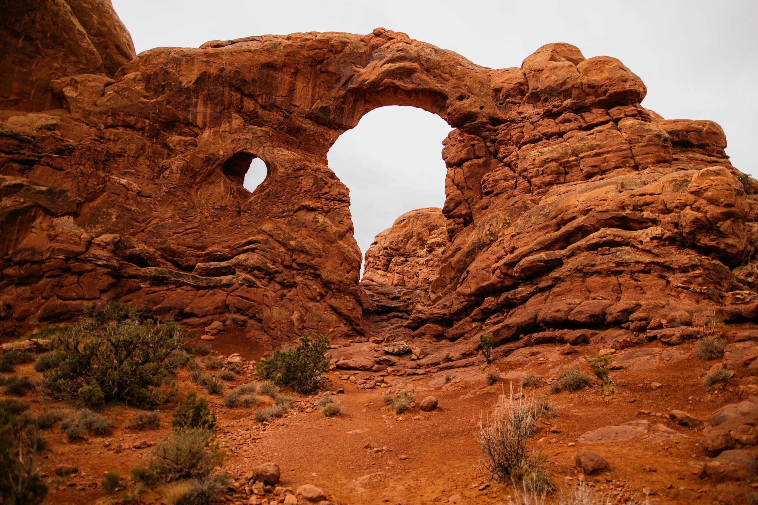Arches National Park — Turret Arch (Windows Section)